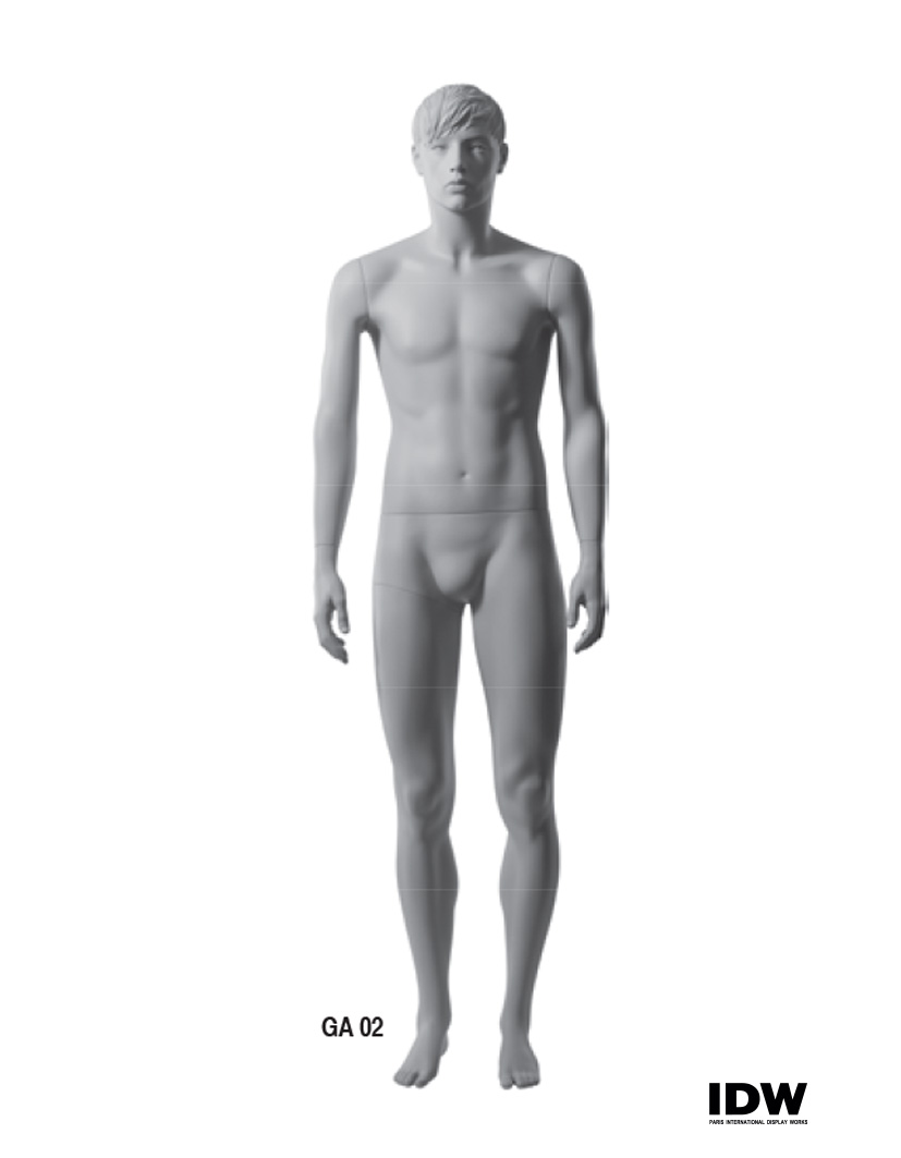 GA02 - GREEN mannequin collection - IDW PARIS