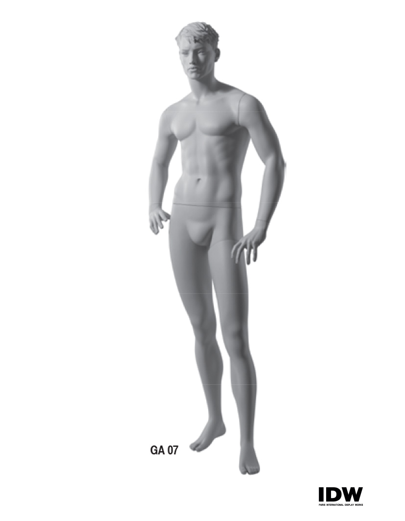 GA07 - GREEN mannequin collection - IDW PARIS