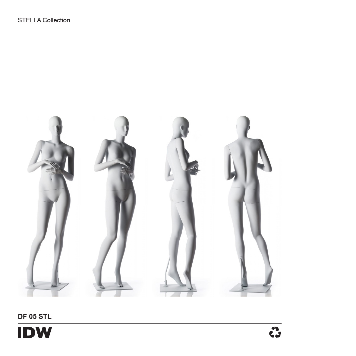 MANNEQUIN FEMME DF 05 STL - IDW PARIS