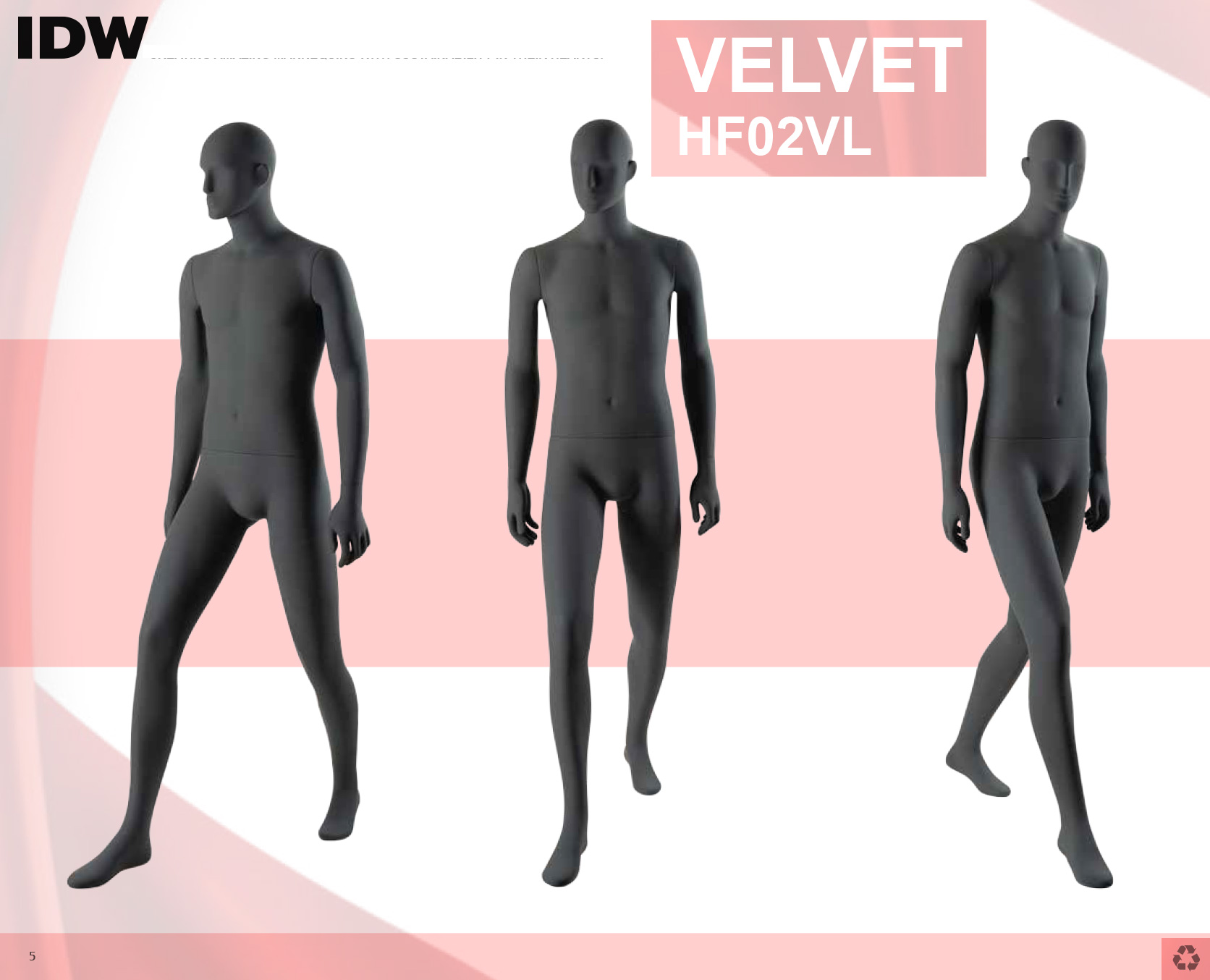 MANNEQUIN VELVET HF02VL