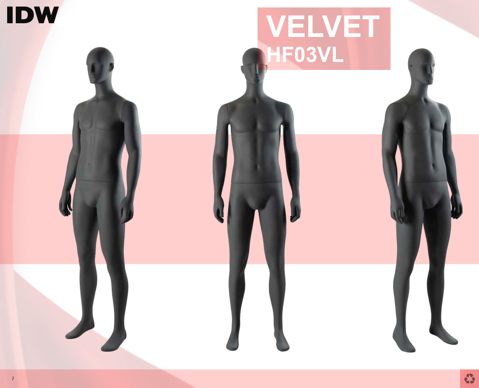 HF03VL VELVET DUMMY